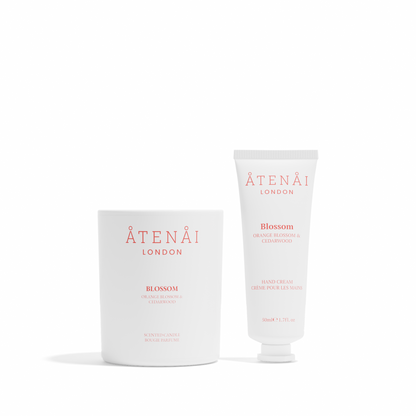 Blossom Candle & Hand Cream Gift Set-0