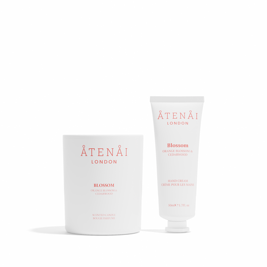Blossom Candle & Hand Cream Gift Set-0